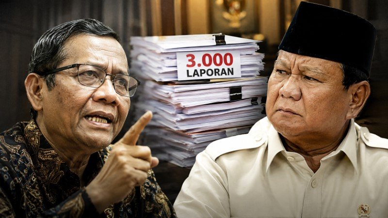 Blak-Blakan! Mahfud MD Ngaku Kecewa Berat ke Prabowo, Sudah Bikin 3.000 Laporan Tapi Tak Ditindaklanjuti