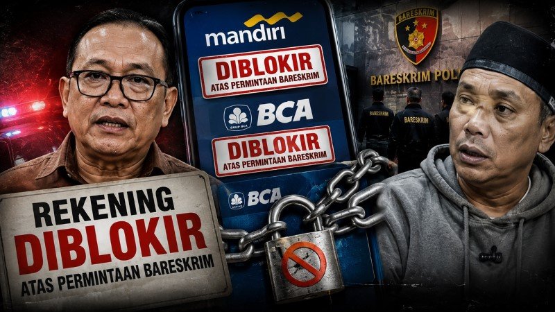 Blokir Rekening Meluas! Bukan Cuma Milik Botok, Rekening BCA Supriadi Ikut Disikat Atas Permintaan Bareskrim