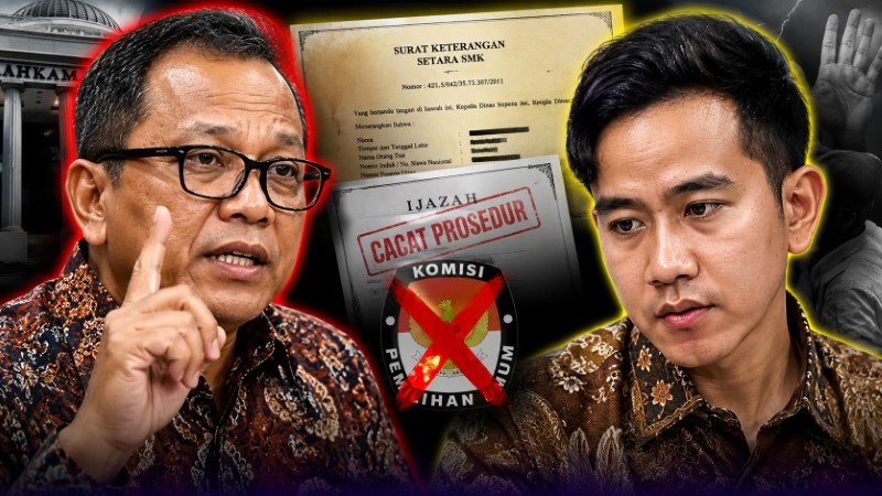 Bonatua Silalahi Bongkar Fakta Mengejutkan Gibran Cuma Punya Surat Keterangan Setara SMK Bukan Ijazah, Itupun 'Cacat Prosedur'!