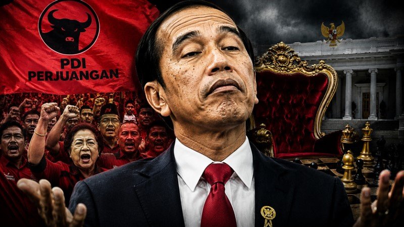 Borok Ambisi Dikuliti, PDIP Jokowi Belum Puas Meski Sudah Berkuasa Selama Dua Periode!