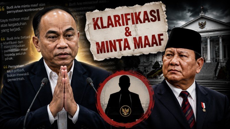 Budi Arie Klarifikasi Sekaligus Minta Maaf Terkait Pernyataan Kontroversial 'Prabowo Lengser Sebelum 2029'