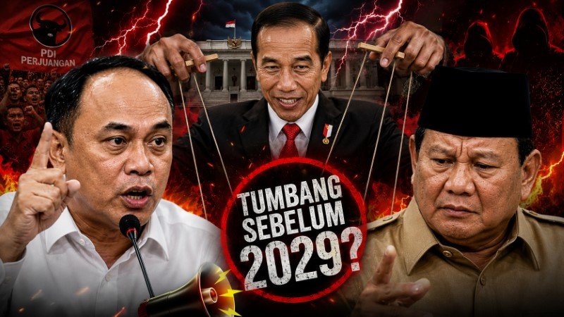 Budi Arie Tiup Isu Prabowo Tumbang Sebelu, 2029, Kader PDIP Nafsu Jokowi Ingin Berkuasa Lebih Lama Itu Nyata!
