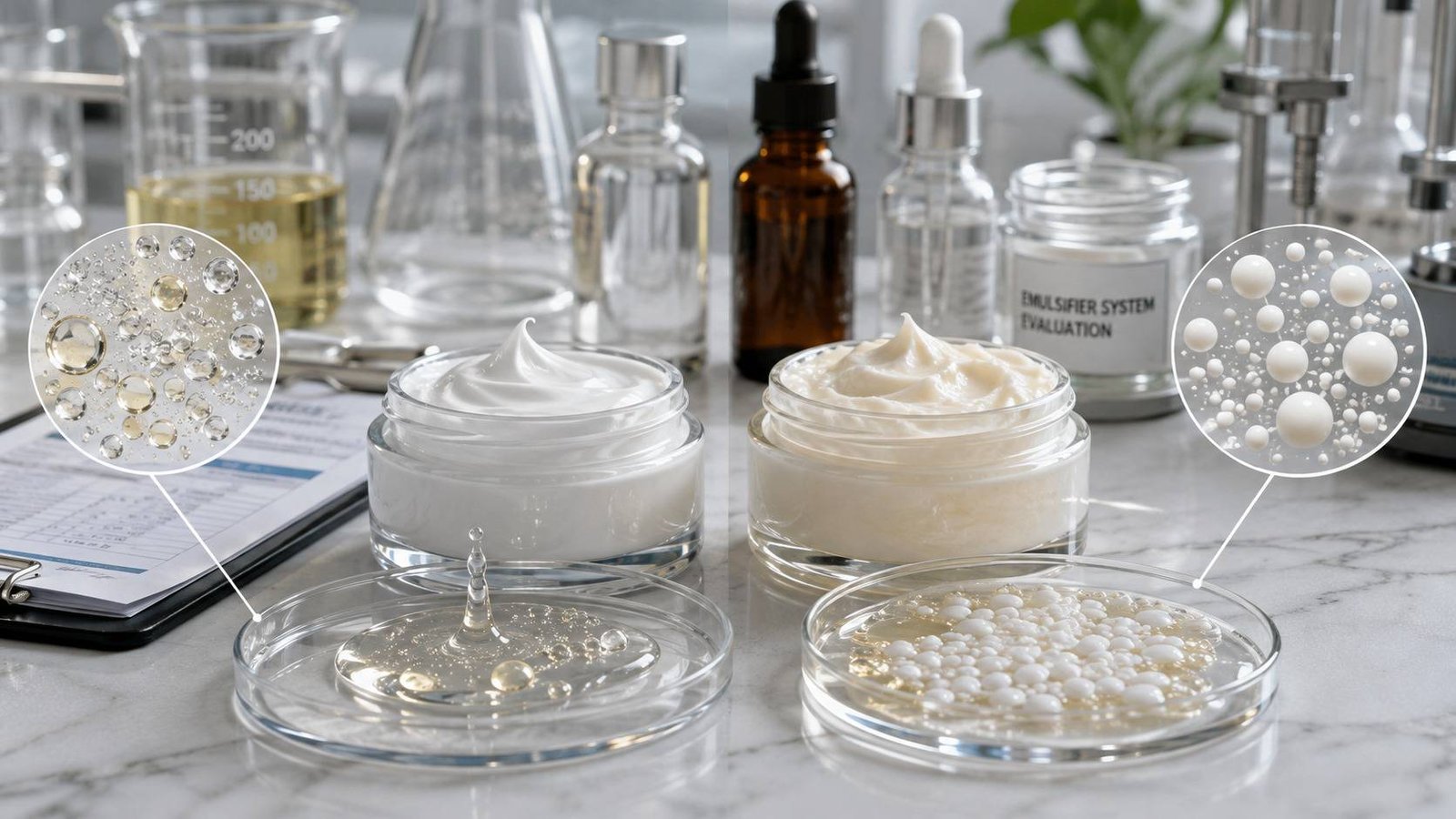 Comparing Self-Emulsifying and Co-Emulsifier Systems
