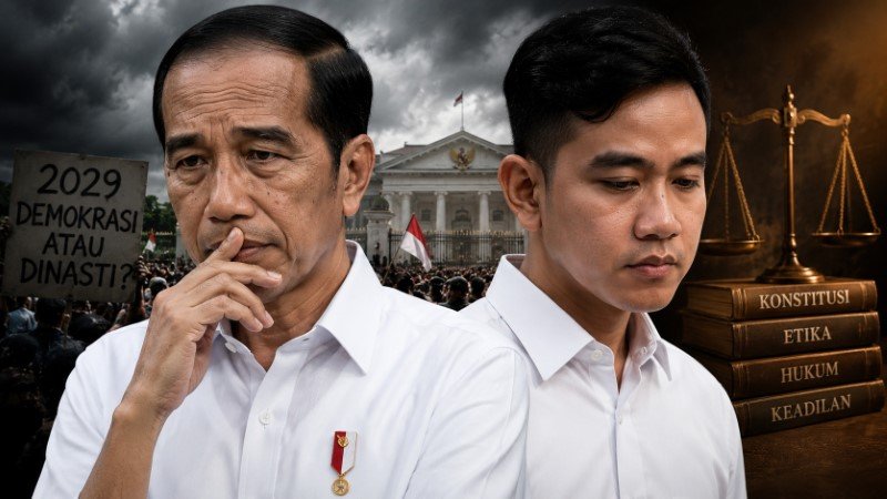 Dilema Berat Menuju 2029: Inilah 3 Pilihan Pahit Jika Berada di Posisi Jokowi Demi Selamatkan Gibran!