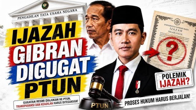 Dokumen Pendidikan Gibran 'Digugat' ke PTUN, Pengamat Pengkhianat Tidak Akan Pernah Tenang!