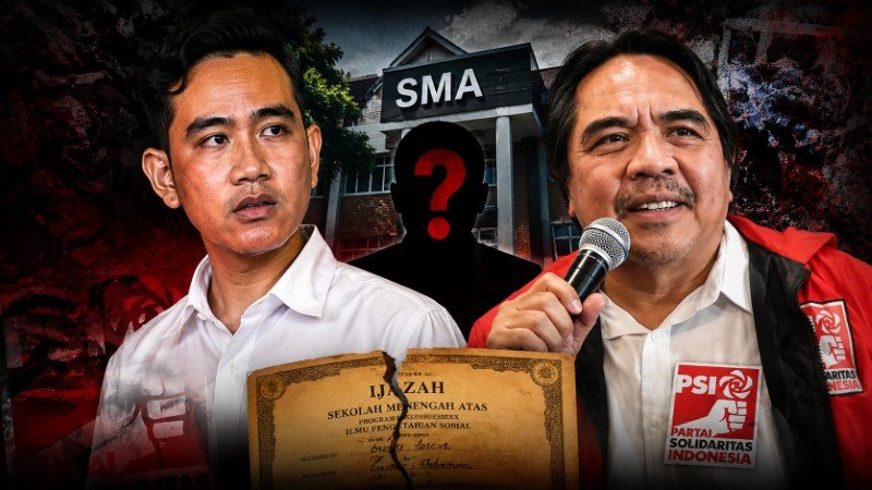 Eks Kader PSI Bongkar Pengakuan Mengejutkan Kita Semua Harus Tahu Gibran Memang Tidak Pernah Lulus SMA!