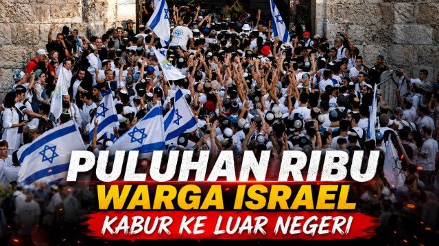 Eksodus Massal Mengerikan! 268.000 Warga Israel Ramai-Ramai Kabur Tinggalkan Negaranya, Ada Krisis Apa?