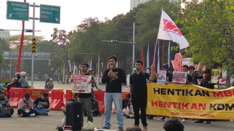FMN Tolak Tegas MBG dan Kopdes Anggaran Cuma Masuk Kantong Prabowo & Kroni-Kroninya!