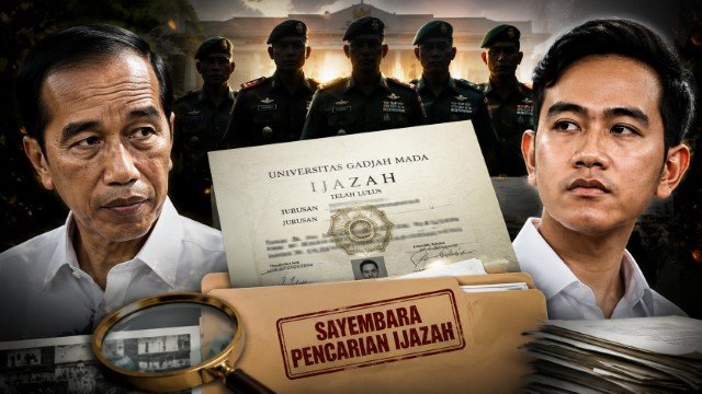 Fakta Baru Terungkap! Kehadiran Unsur 'Militer' di Balik Sayembara Pencarian Ijazah Gibran Anak Sulung Jokowi