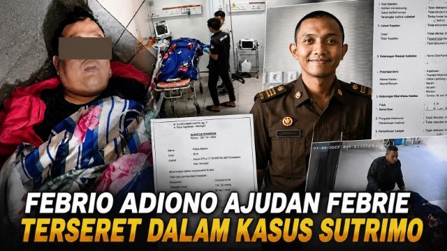 Febrio Adiono Ajudan Febrie Adriansyah Muncul Dalam Kasus Kematian Sutrimo, Perannya Terbongkar!