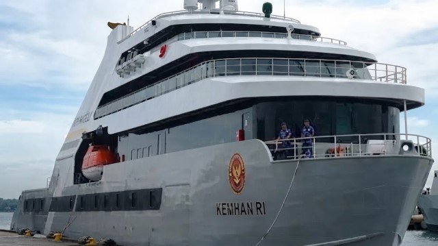 Geger Kapal Pesiar Misterius Berlogo Kemhan! Usut Punya Usut, Ternyata Milik Konglomerat Kalimantan Untuk Proyek Raksasa