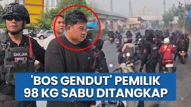 Geger Penangkapan Bos Gendut! Gembong Narkoba Penguasa Kampung Bahari Akhirnya Tumbang di Tangan BNN
