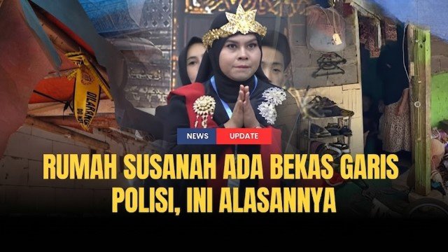 Geger! Rumah Susanah Si Pengupas Bawang Yang Diklaim Prabowo, Mendadak Dipasang Garis Polisi: Ada Apa?