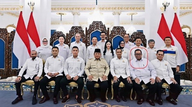 Gempar Foto Viral! Anton Timbang Tersangka Tambang Ilegal Konawe Utara Kepergok Foto Bersama Presiden Prabowo di Istana Negara