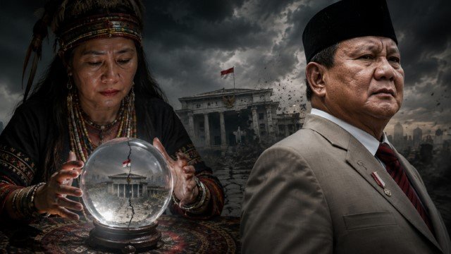 Gempar Ramalan Yessi Dayak Bongkar Habis Detik-Detik Kejatuhan Prabowo di Tahun 2026!