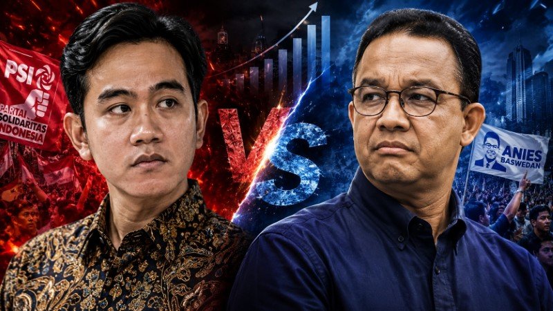 Gibran Tempati Posisi Keempat Survei SMRC, PSI Langsung Sesumbar Sebut Bakal Segera Geser Anies Baswedan!
