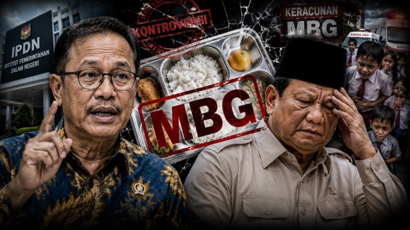 Guru Besar IPDN Prof Ryaas Rasyid Prabowo 'Terjebak' Dalam Pusaran Kebijakan MBG!