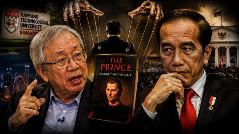 Guru Besar Sosiologi NTU Singapura Jokowi Penganut Ajaran Machiavelli Yang Suka Halalkan Segala Cara!