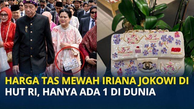 Harga Tas Iriana Jokowi Bikin Minder! Ditaksir Capai Setengah Miliar, Koleksi Mewahnya Langsung Jadi Sorotan Publik