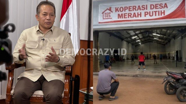 Heboh Gedung Kopdes Disulap Jadi Lapangan Badminton, Respons Menteri Koperasi Jadi Sorotan Enggak Apa-Apa