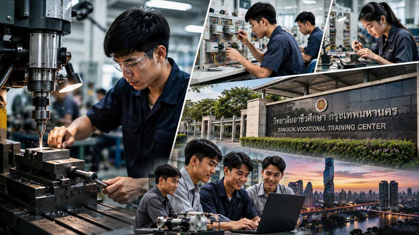 How the Bangkok Government Uses Vocational Schools to Upskill Workers