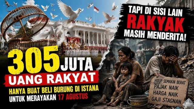 Istana Tanggapi Kritik Publik Ratusan Juta Untuk Merpati Itu Wajar Lah!
