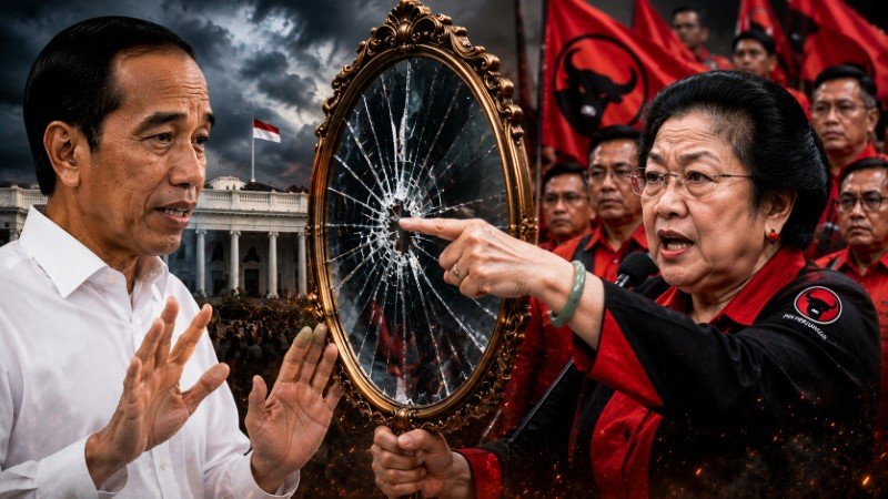 Jokowi Bicara Kekuasaan Hanya Sementara, PDIP Sindir Balik: Ada Yang Bisa Ngasih Kaca?