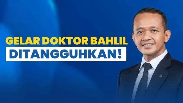 Kampus Gak Jelas-Disertasi Plagiat, Bahlil Dibandingkan dengan BJ Habibie Standar Kecerdasan Kini Berubah