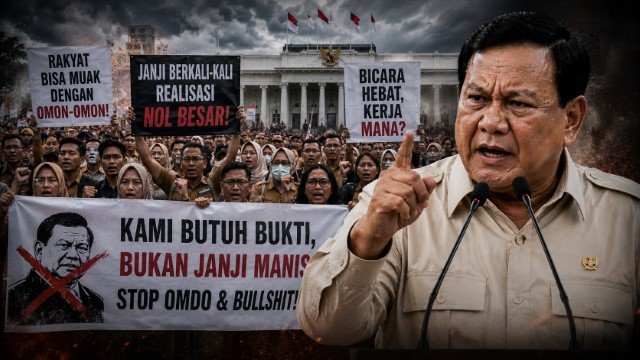 Kecewa Berat Pidato Prabowo Cuma 'Omong Kosong', 20 Ribu PPPK Paruh Waktu Siap Geruduk Istana!
