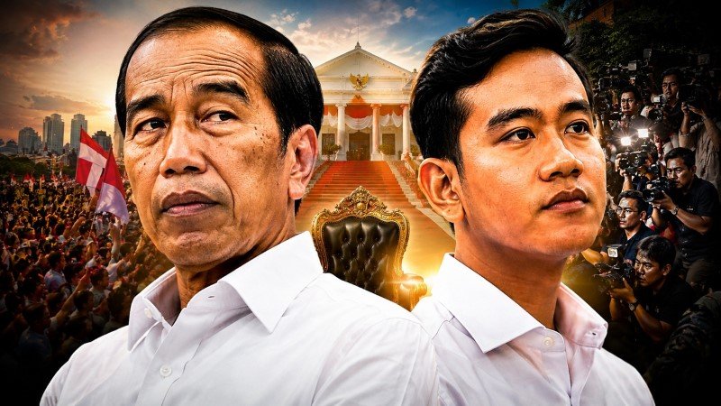 Kehadiran Jokowi Disusul Gibran Bikin Publik Curiga Ada Agenda Politik Keluarga