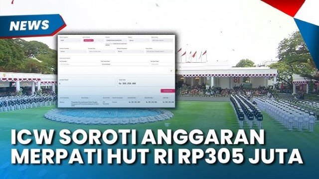 Kritik Tajam ICW Anggaran Pembelian Burung Merpati Perayaan HUT RI di Istana Gak Penting!