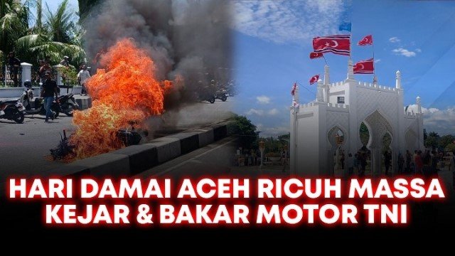 Kronologi Lengkap Kericuhan Peringatan Hari Damai Aceh di Masjid Baiturrahman, Situasi Tiba-Tiba Panas Akibat Teriakan Merdeka