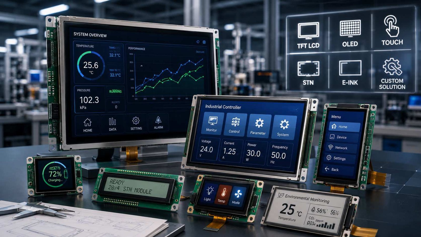LCD Display Module Manufacturer in China for Industrial Product Teams