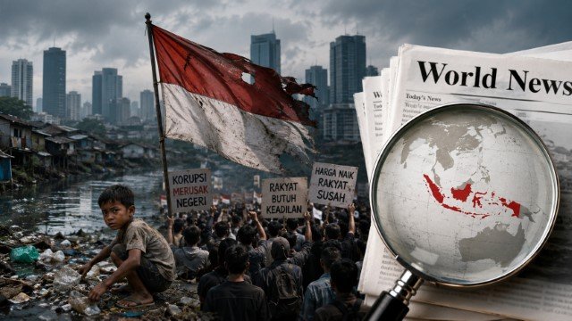 Malu-Maluin Banget! Media Asing Ramai Sorot Borok Indonesia Jelang HUT ke-81 RI, Bongkar Krisis Nyata Depan Mata