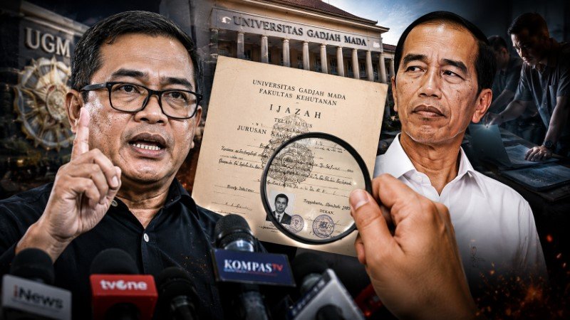 Menarik! Ambil Jalur Beda, Bonjowi Bongkar ‘Cara Unik’ Telusuri Keaslian Ijazah Jokowi
