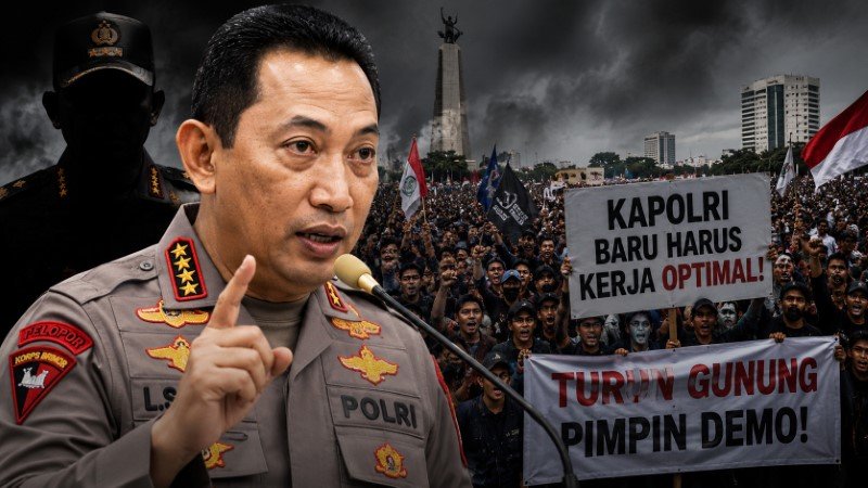 Menarik! Listyo Sigit Ancam Bakal ‘Turun Gunung’ Pimpin Demo Jika Kapolri Baru Penggantinya Tidak Bekerja Optimal