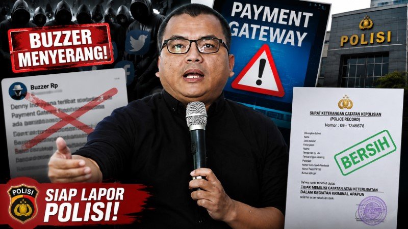 NAH LHO! Diserang 'Buzzer' Soal Kasus Payment Gateway, Denny Indrayana Pamer SKCK Bersih dan Siap Lapor Polisi