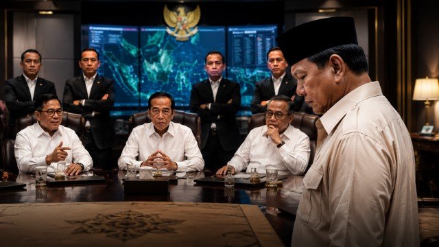 Operasi Rahasia Terbongkar Geng SOP Pimpinan Jokowi Disebut Sukses Lumpuhkan Pusat Komando Prabowo!