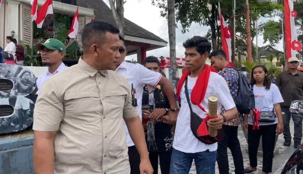 PARAH! Pengawal Gubernur Maluku Tertangkap Kamera Sebut Mahasiswa 'Monyet' Saat Aksi Unjuk Rasa