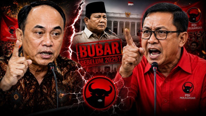 PDIP Murka Tanggapi Pernyataan Viral Budi Arie Soal Pemerintahan Prabowo 'Bubar' Sebelum 2029 Luar Biadab!