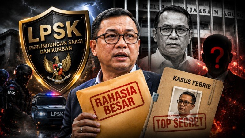 Pegang 'Rahasia Besar' Kasus Febrie, Ferry Boboho Resmi Dilindungi LPSK Karena Ada Potensi Ancaman!