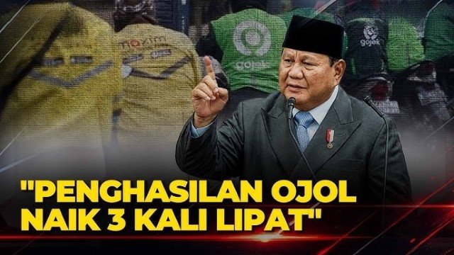 Pendapatan Ojol Disebut Naik Tiga Kali Lipat? SPAI Bantah Tegas Klaim Prabowo: Hanya Isapan Jempol!