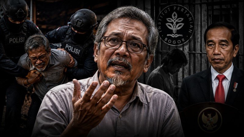 Pengakuan Mengejutkan Eks Dosen IPB Abdul Basit Dianiaya Aparat dan Jadi Korban Kriminalisasi Politik Era Jokowi!