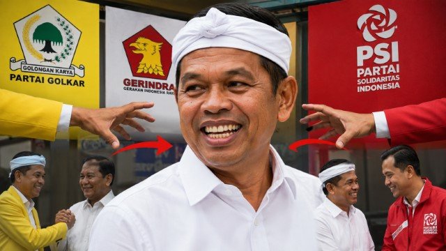 Pola Lompat Partai Dedi Mulyadi Terulang? Dari Golkar-Gerindra, Kini Diincar PSI!