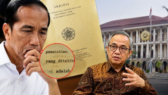 Polemik Font Times New Roman di Skripsi Jokowi Terjawab Dekan UGM Bongkar Fakta Percetakan Era 1980-an!