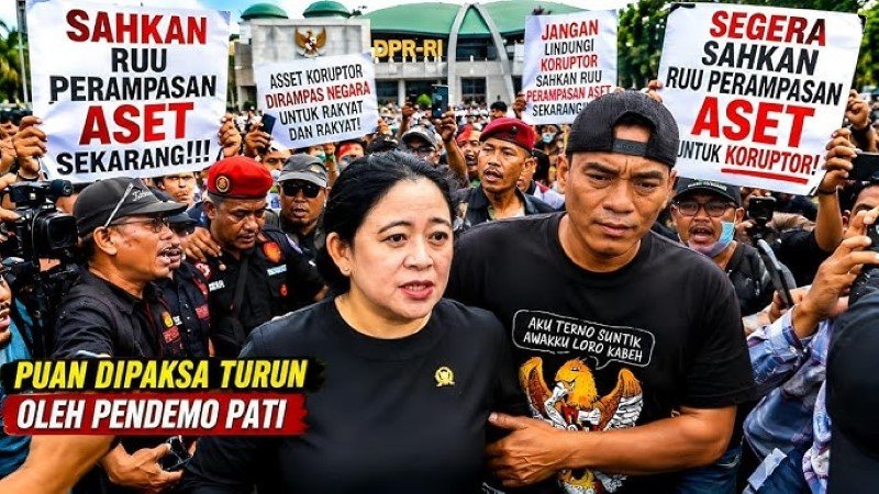 Puan Maharani Dicari Massa Pati di DPR Tapi Malah Menghilang, Aktivis AMPB Ngamuk Ini Bentuk Pelecehan Terhadap Negara!
