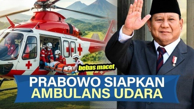Publik Sebut Prabowo 'Nyawit' Usai Canangkan Ambulans Udara-Dokter Terbang, Istana Akhirnya Klarifikasi