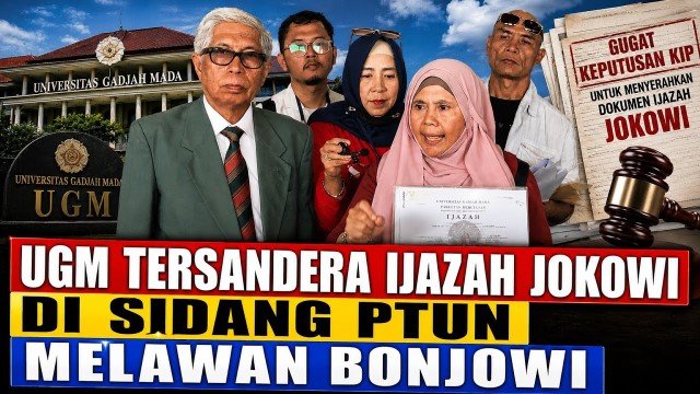 Putusan PTUN Jakarta Banding UGM Ditolak Mentah-Mentah, Ijazah Jokowi Wajib Dibuka ke Publik!