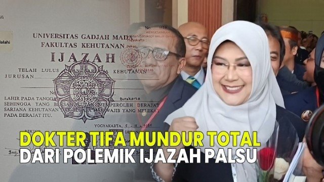 Putuskan Mundur dari Polemik Ijazah Jokowi, Dokter Tifa Siapkan Rencana Besar!