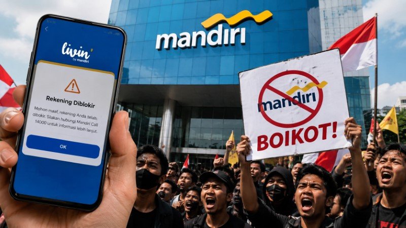 Ramai Kritik Publik: Nama Doang “MANDIRI”, Ternyata Disetir!